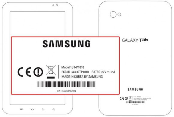 Samsung Galaxy Tab bez 3G i nowy telefon Google w FCC?