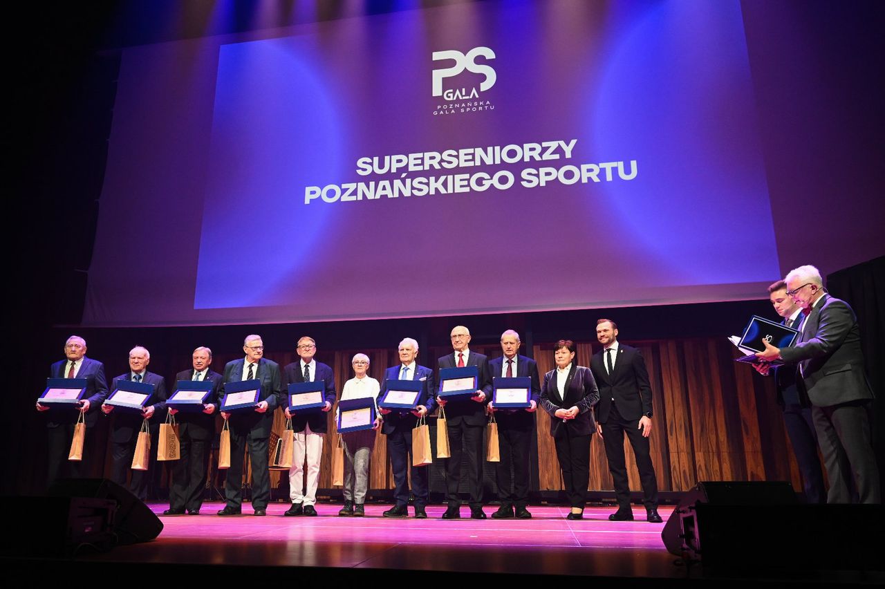 Poznań podsumował sport w 2025 roku. Poznańska Gala Sportu pełna sukcesów, nagród i ambitnych planów