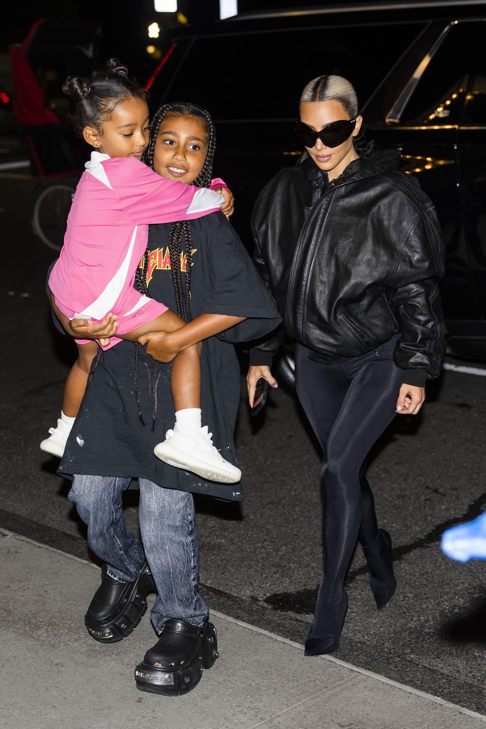 Kim Kardashian z dziećmi