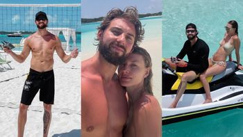Bartosz Bednorz pręży klatę na Bahamach u boku urodziwej MODELKI. Wiedzie mu się po "romansie" z Maffashion? (ZDJĘCIA)