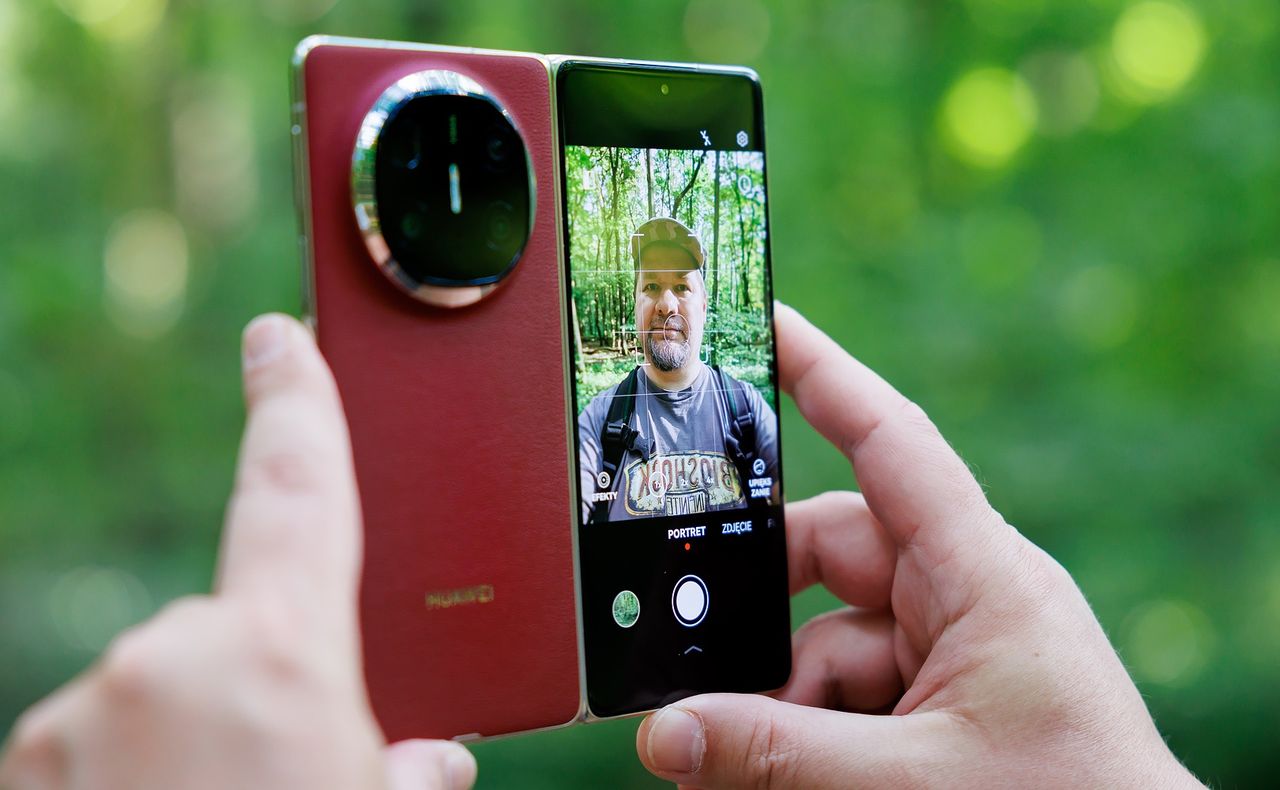 Różne sposoby korzystania z aparatów w HUAWEI Mate X6.