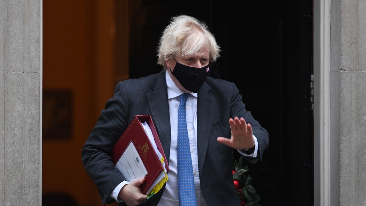 Na zdjęciu Boris Johnson