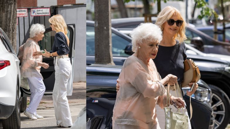 Grażyna Torbicka świętuje 86. urodziny Krystyny Loski