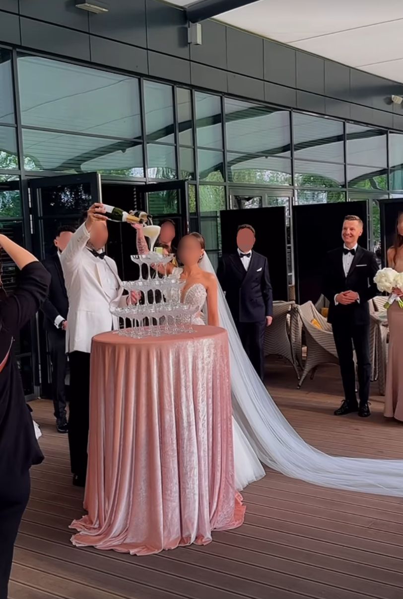 Rafał Mroczek i Magdalena Czech relacjonują wesele