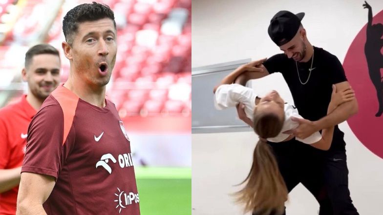 Lewandowskiemu oberwało się za popisy taneczne jego żony?