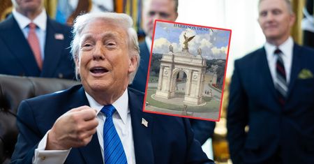 Trump chce łuk triumfalny. Pokazał wizualizację