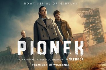 Plakat serialu „Pionek”, fot. SkyShowtime