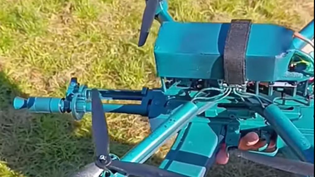 Drony rosyjskie z Kałasznikowem