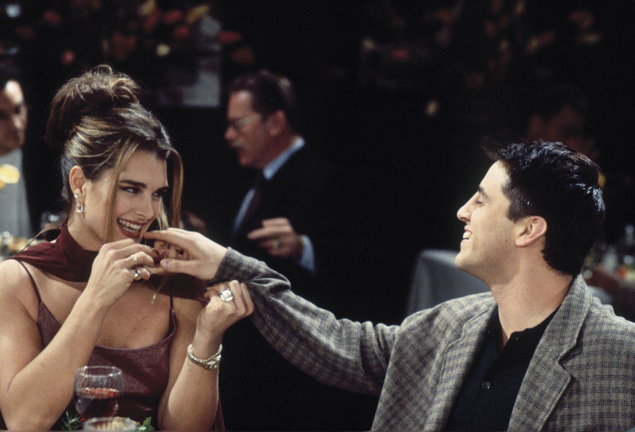 Brooke Shields lizała palce gwiazdora z "Przyjaciół"