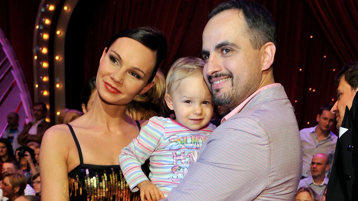 Agustin Egurrola z Niną Tyrką i córką, Carmen