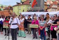 Warszawa. "Usłyszmy krzyk afgańskich sióstr". Demonstracja solidarności