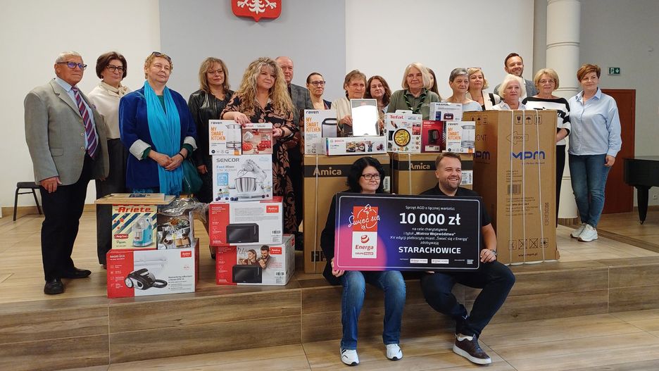 Starachowice laureatem w plebiscycie miast &#34;Świeć się z Energą&#34;. Za nami uroczyste przekazanie nagród.