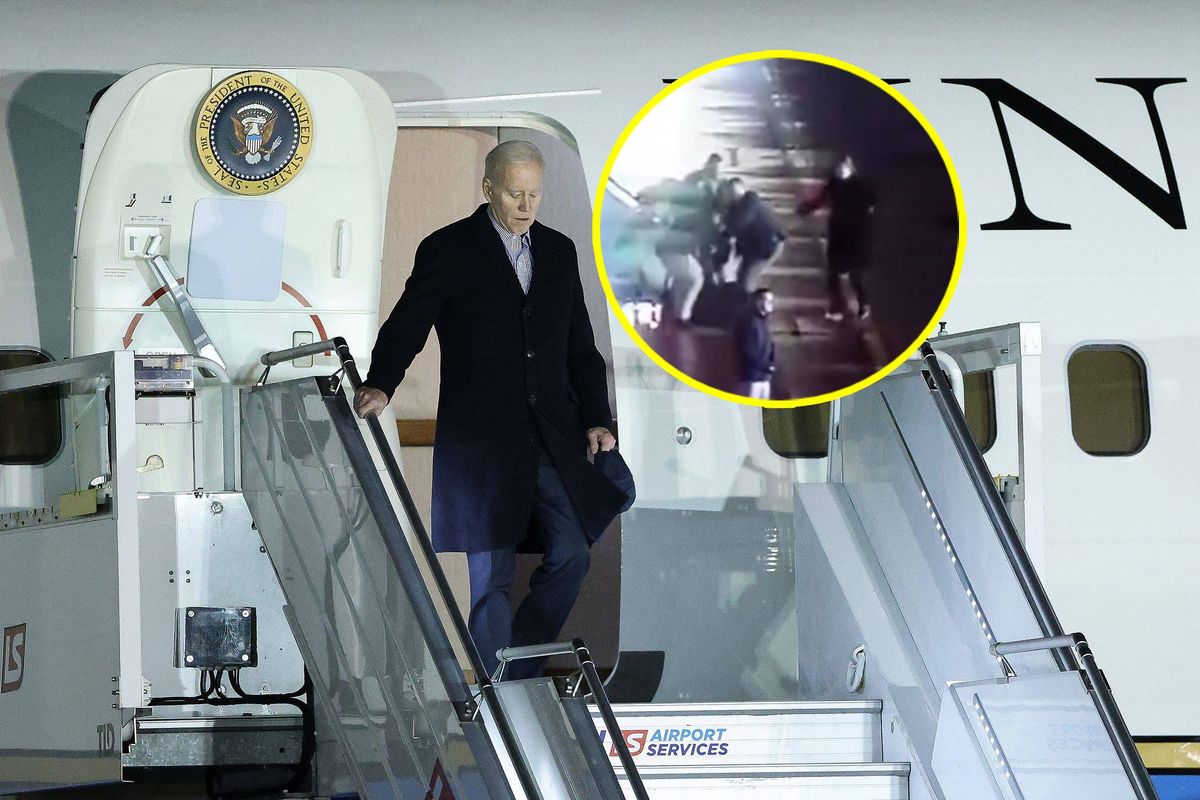 Joe Biden wylądował w Warszawie