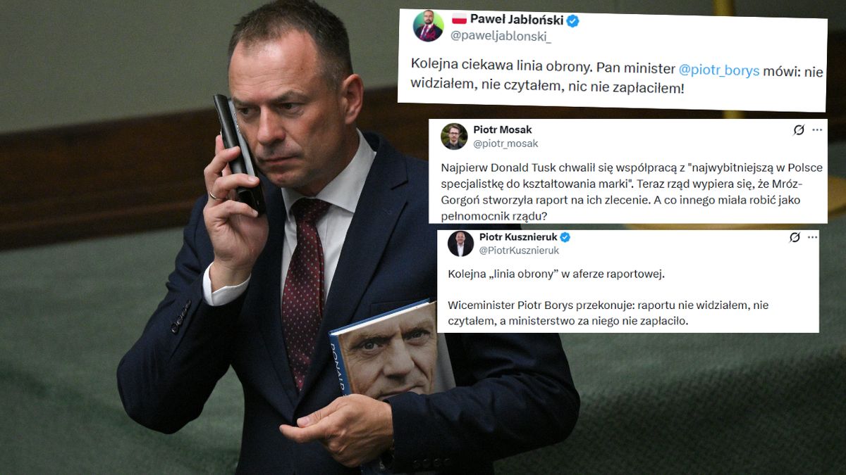 Wpadka Borysa. W sieci polityczna burza