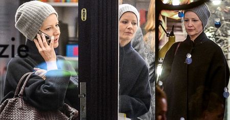 Małgorzata Kożuchowska na świątecznych zakupach (ZDJĘCIA)