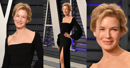 49-letnia Renee Zellweger znów przypomina siebie na imprezie Vanity Fair