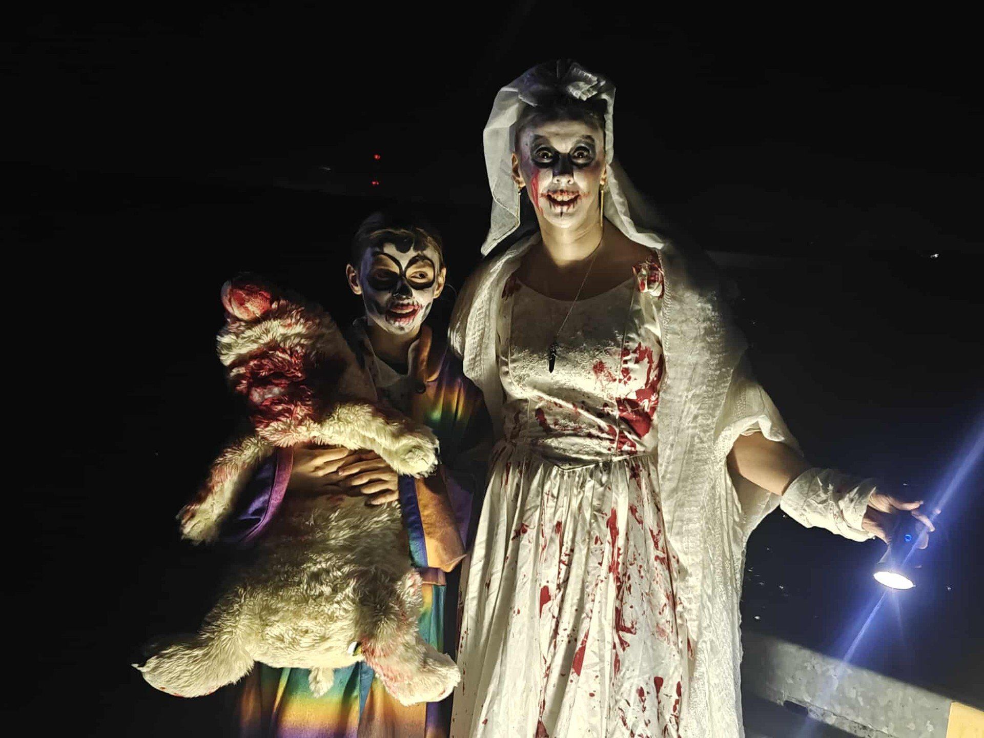 Halloweenowe morsowanie w Jeziorze Tarnobrzeskim