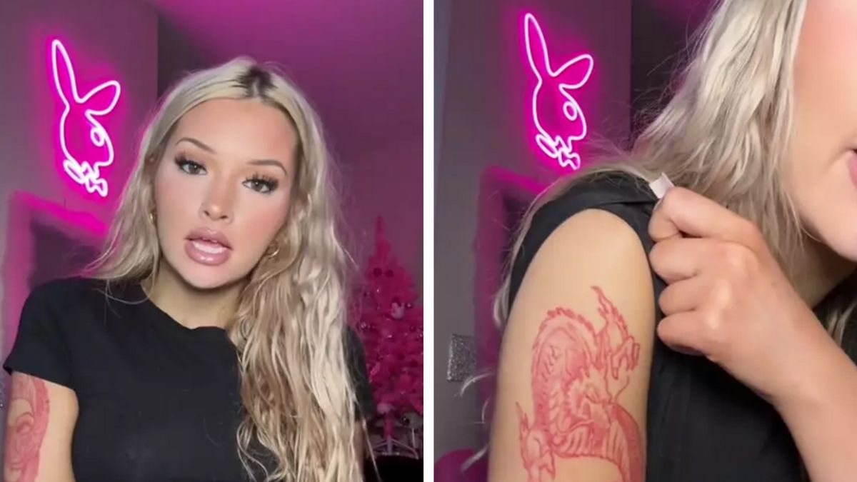 Jade w rok zrobiła sobie 7 tatuaży