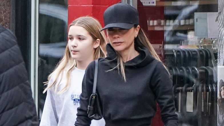 Victoria Beckham buszuje po sklepach z 11-letnią córką Harper