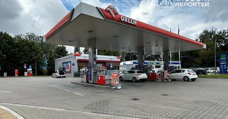 Śmierć na stacji benzynowej. Policja wyjaśnia okoliczności