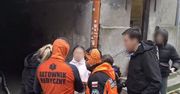 Warszawa: Pożar na Pradze. Uratowano kobietę z trójką dzieci