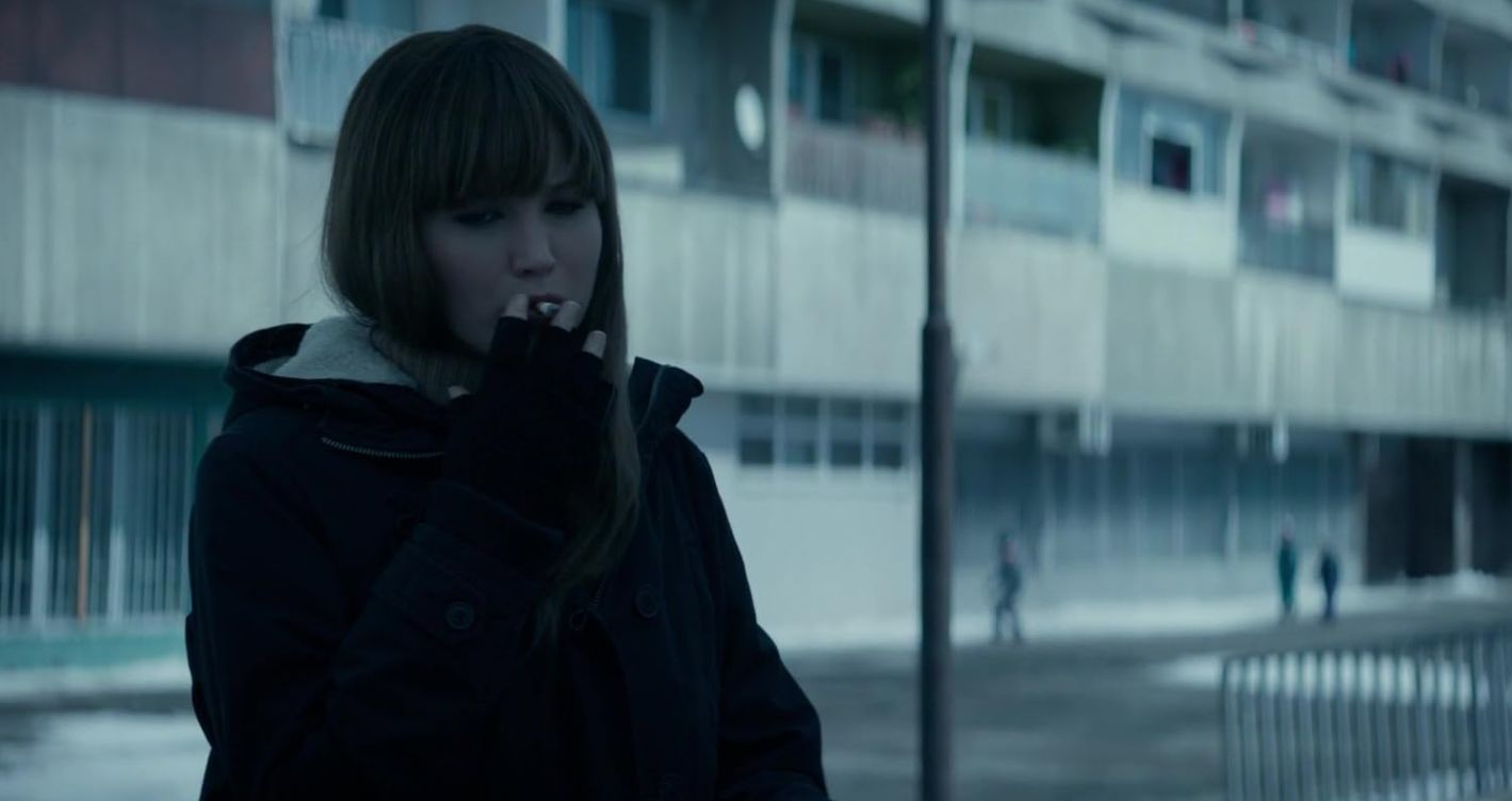 Kadr z filmu "Czerwona jaskółka"