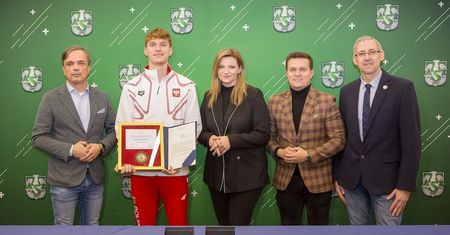 Kacper Stokowski uhonorowany za historyczne osiągnięcia