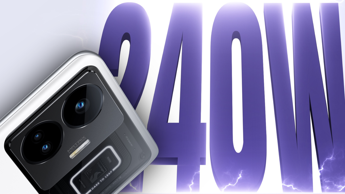 realme GT Neo 5 240W pobił rekord ładowania