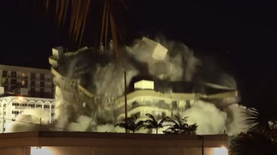 Wyburzono pozostałości zawalonego apartamentowca pod Miami 