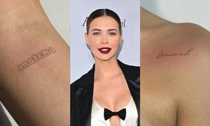 Sandra Kubicka chwali się nowymi tatuażami. Na obojczyku wydziarała sobie "Leonarda", a na przedramieniu... "MATCHĘ". Pomysłowo?