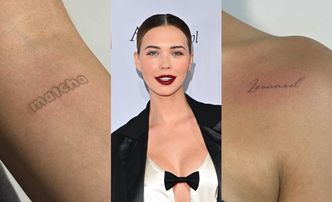 Sandra Kubicka chwali się nowymi tatuażami. Na obojczyku wydziarała sobie "Leonarda", a na przedramieniu... "MATCHĘ". Pomysłowo?