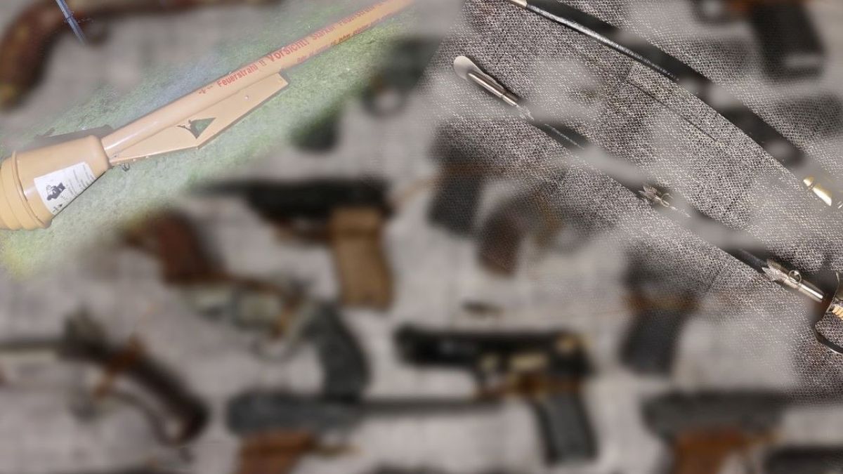 Wdowa znalazła w sypialni ukryty arsenał męża 