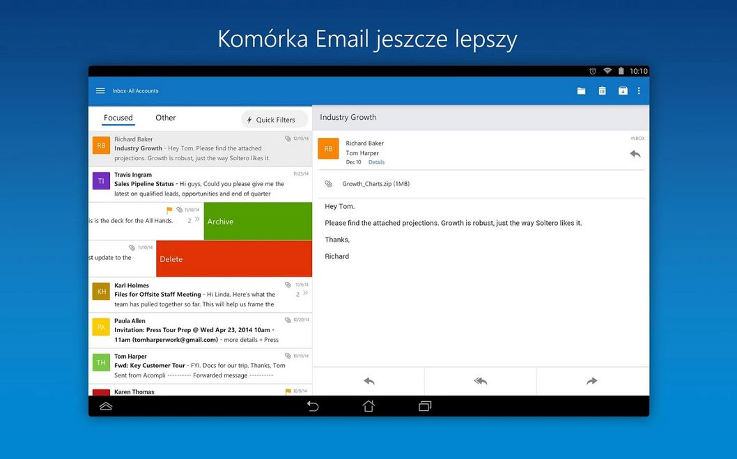 Nowy Outlook na Androida i iOS już jest. W końcu aplikacja z prawdziwego zdarzenia 2