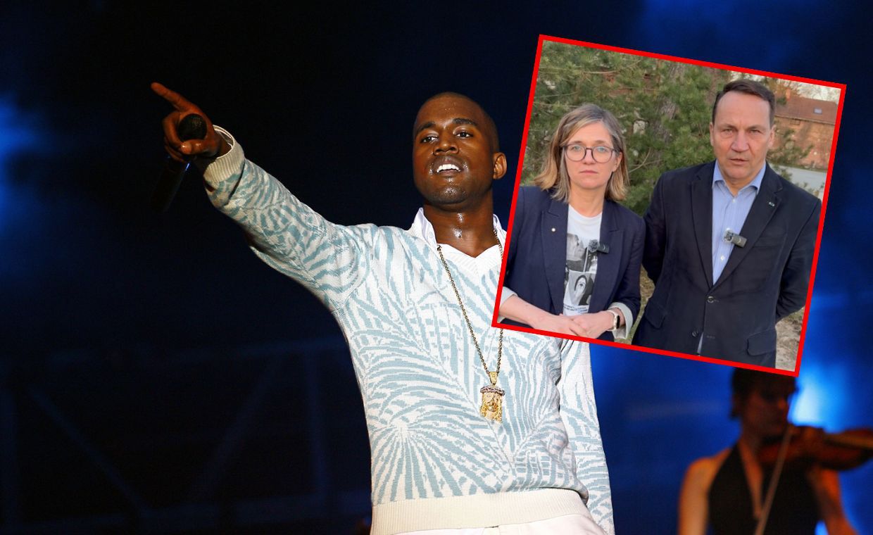 Kanye West nie przyjedzie do Polski. Ostre słowa Biejat i Sikorskiego