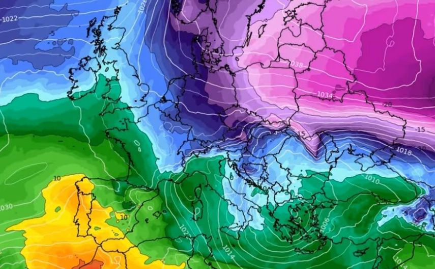 Pogoda długoterminowa. Na wschodzie Europy czai się "mroźny potwór"