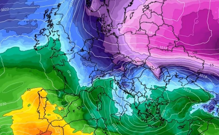 Pogoda długoterminowa. Na wschodzie Europy czai się mroźny potwór