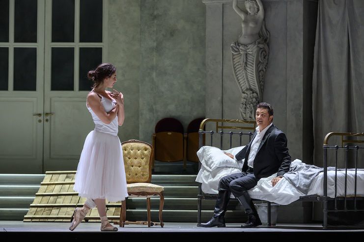 Asmik Grigoryan (Rusałka) i Piotr Beczała (Książę) © Antoni Bofill/ Gran Teatre del Liceu w Barcelonie