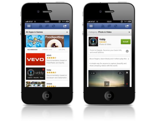 Facebook otwiera App Center - własny sklep z aplikacjami 2