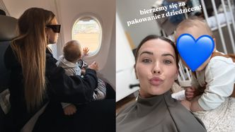 Sandra Kubicka wyleciała z Polski: "Pokażę Ci cały świat, synku. Przed nami JEDENASTY lot Leosia". Pokazała też, kto im towarzyszy