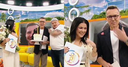 Cichopek i Kurzajewski wrócili do pracy po dwóch tygodniach i otrzymali ŚLUBNĄ NIESPODZIANKĘ: "Trzęsę się z emocji" (WIDEO)