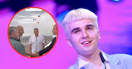 Zdjęcie krąży w sieci. Mata w Paryżu. Spójrzcie tylko, kogo spotkał
