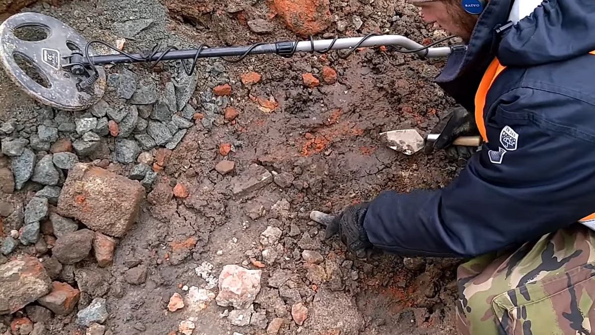 Skarby znalezione na łódzkim wyrobisku