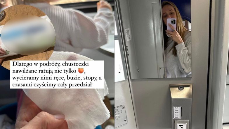 Aleksandra Żebrowska relacjonuje podróż z 2-letnią córką