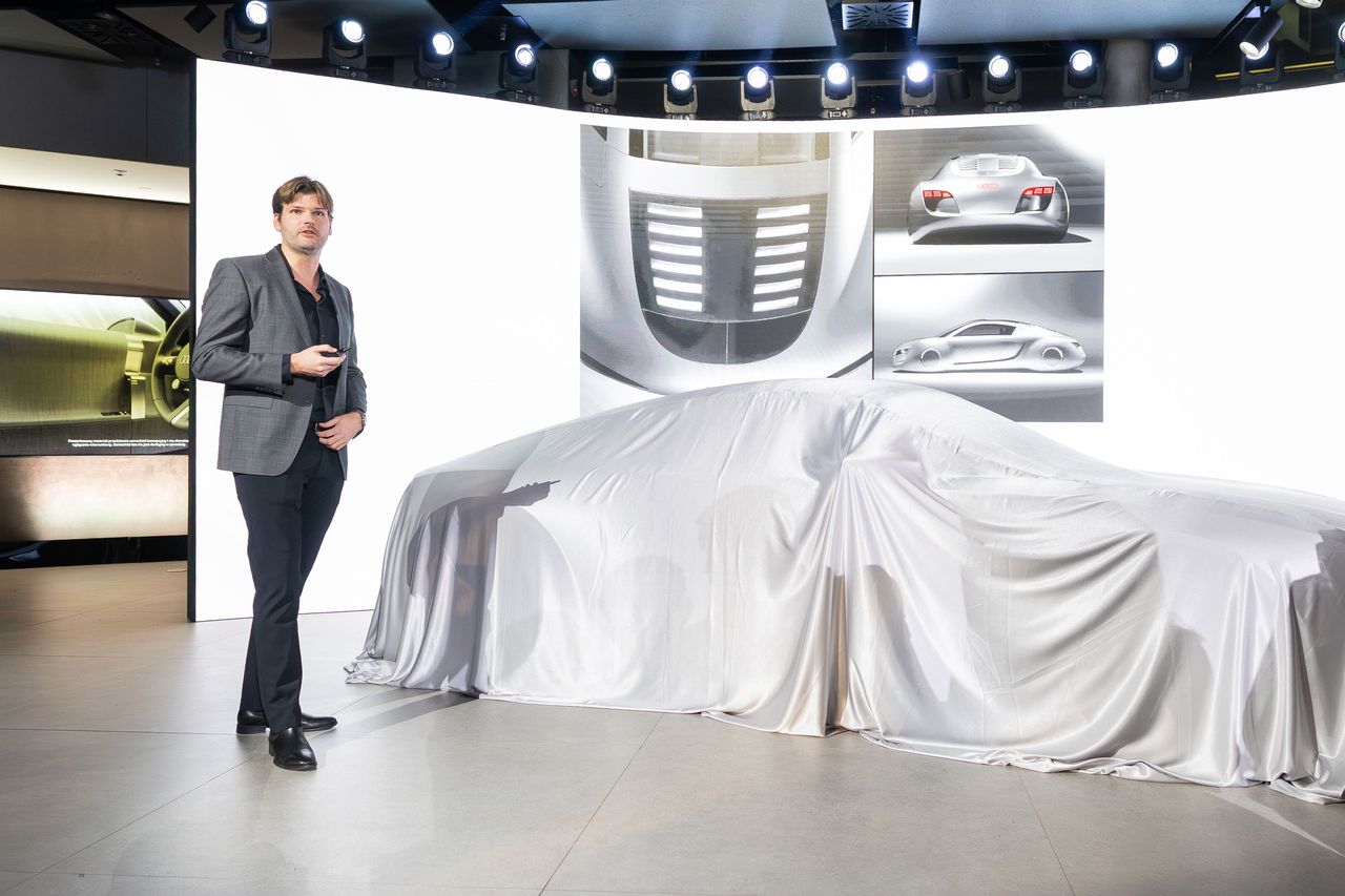 Pierwszy kontakt z Audi Concept C. Kamil Łabanowicz pokazał mi przyszłość marki