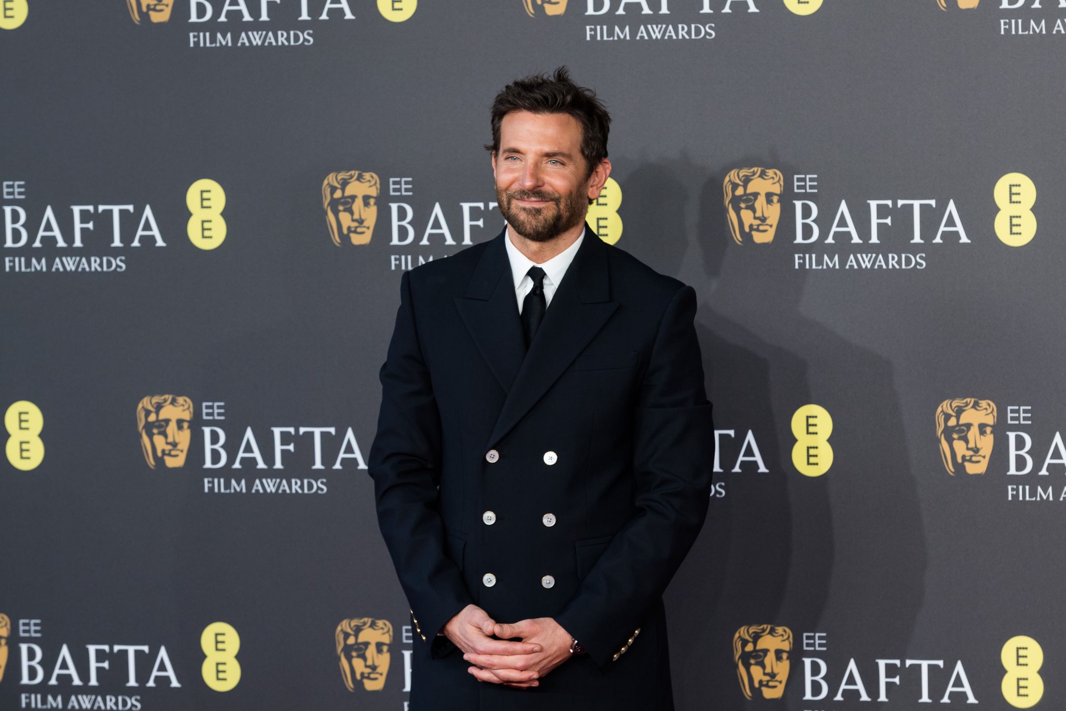 LONDON, UNITED KINGDOM - FEBRUARY 18, 2024: Bradley Cooper attends the EE BAFTA Film Awards ceremony at The Royal Festival Hall in London, United Kingdom on February 18, 2024. (Photo credit should read Wiktor Szymanowicz/Future Publishing via Getty Images)