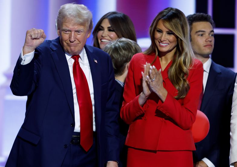 Melania Trump w końcu się pokazała. Zapłacili jej za to prawie milion