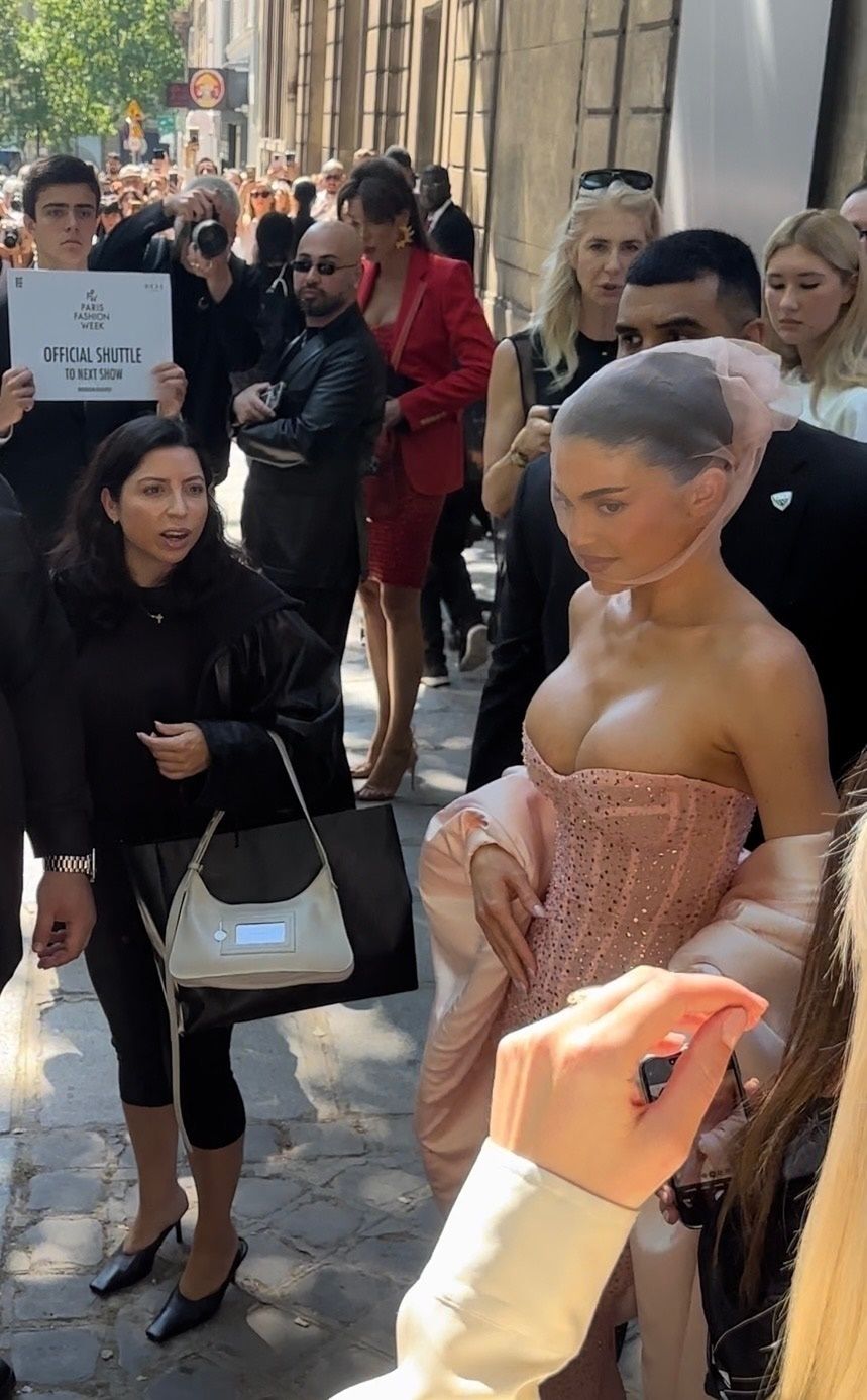 Kylie Jenner na Paris Fashion Week