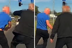 Bójka dwóch kierowców na drodze. Policja prowadzi poszukiwania