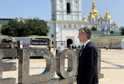 "Grad rakiet i dronów". Litewski minister o podróży do Kijowa