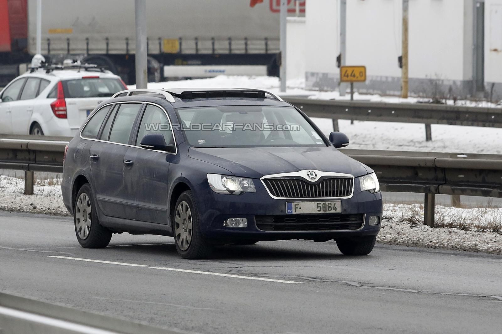 Skoda Superb Facelifting